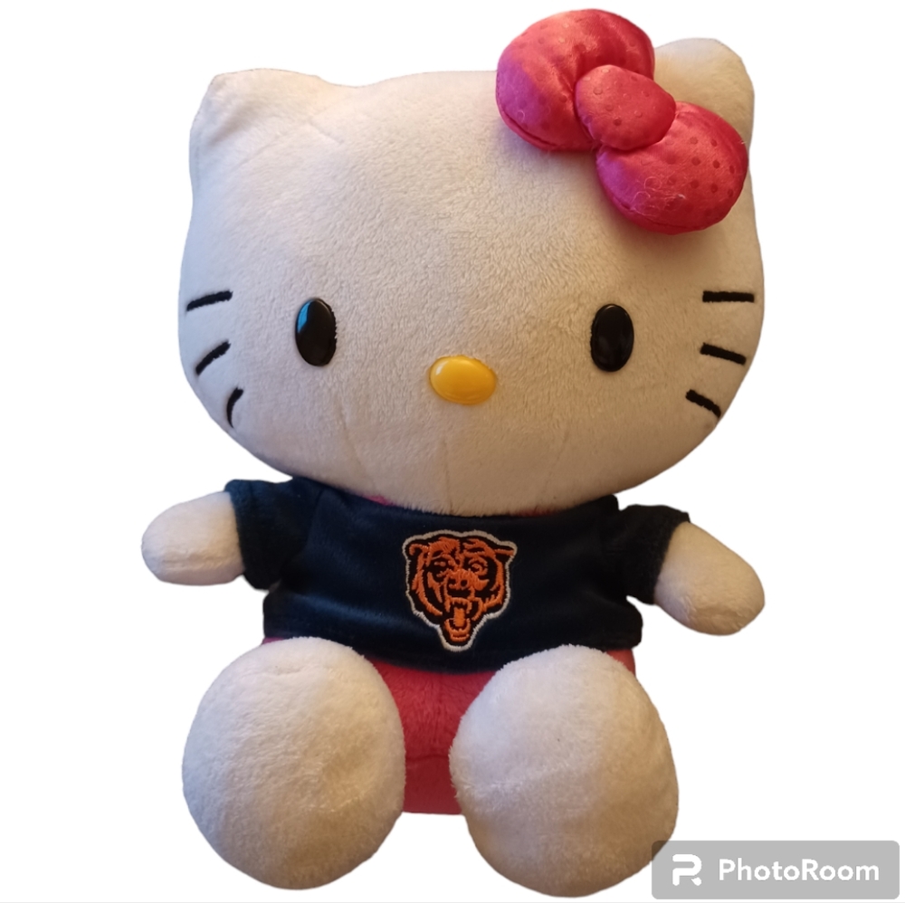 Hello Kitty 2016 NFL Chicago Bears Jersey Plush